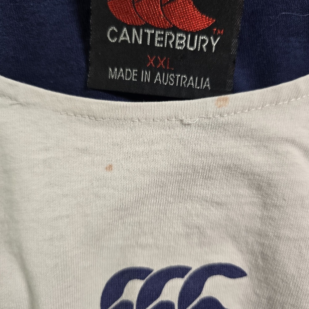 Vintage Canterbury Queensland Reds Rugby Singlet Tank Top Bank of Queensland XXL - Picture 2 of 8